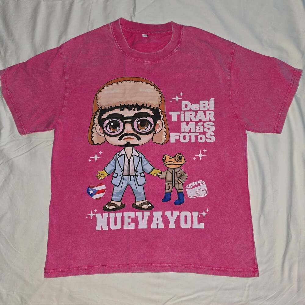 Bad Bunny T-Shirt Pink
